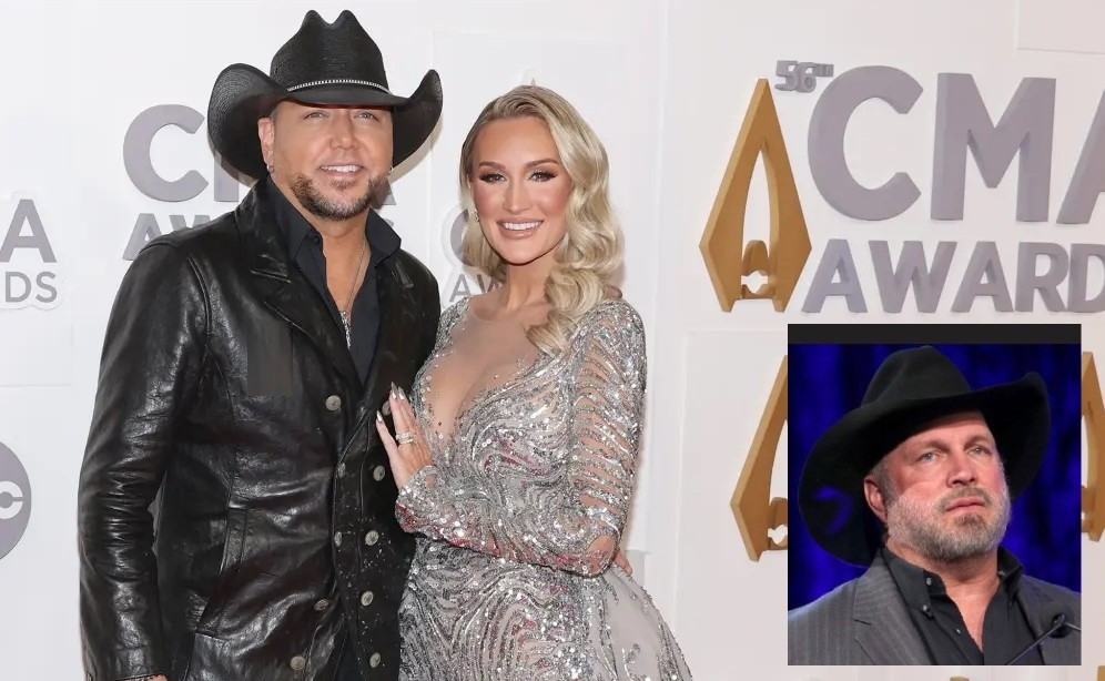 Jason Aldean takes Garth Brooks’ place as MC at the CMAs because “He’s More In Tune With Country Values.”