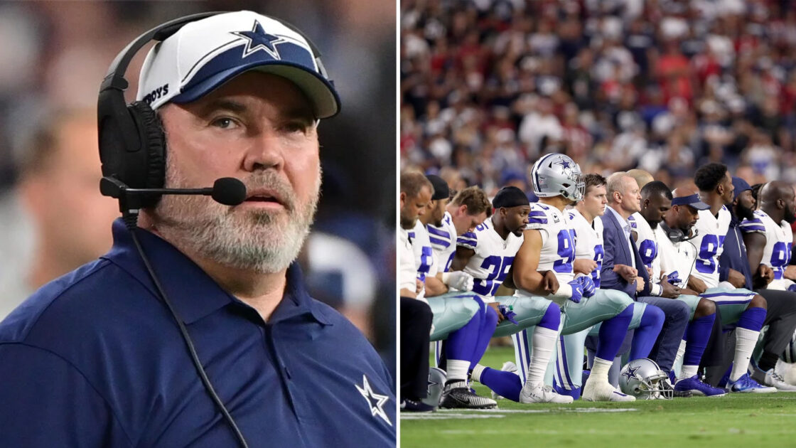 TRUE: Coach McCarthy of the Dallas Cowboys imposes fines amounting to $3 million on players for engaging in anthem kneeling.