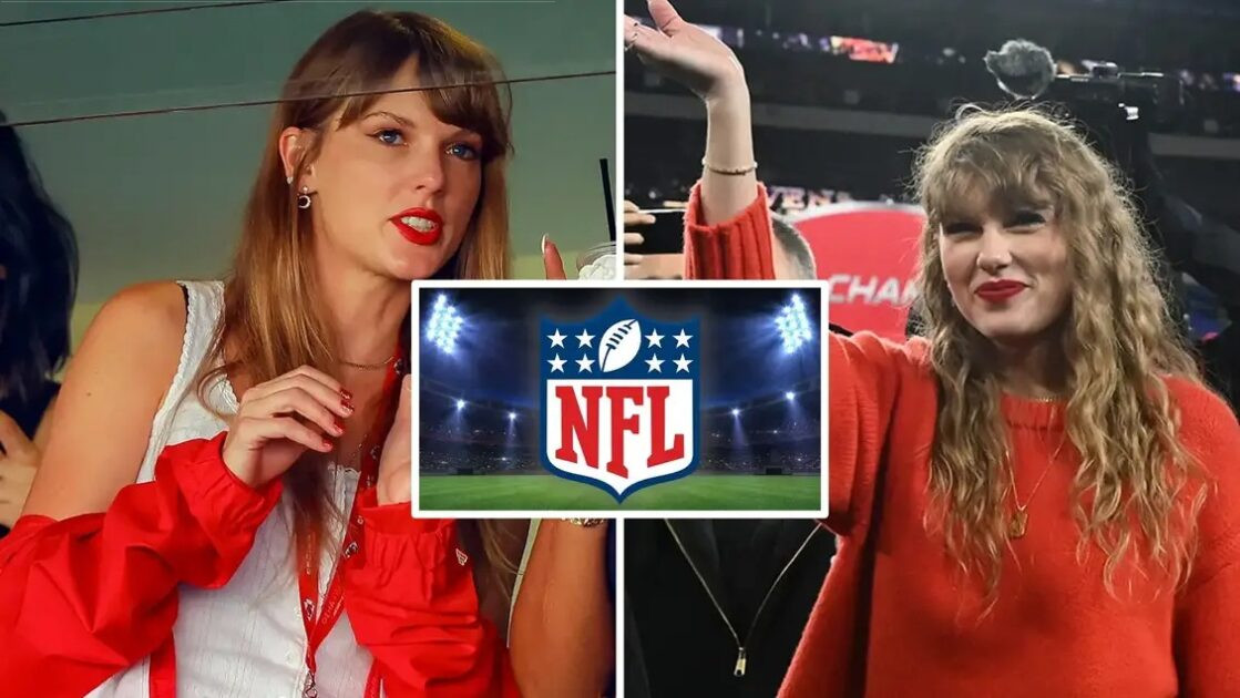 Taylor Swift is banned by the NFL from the Super Bowl because “she’s too distracting”