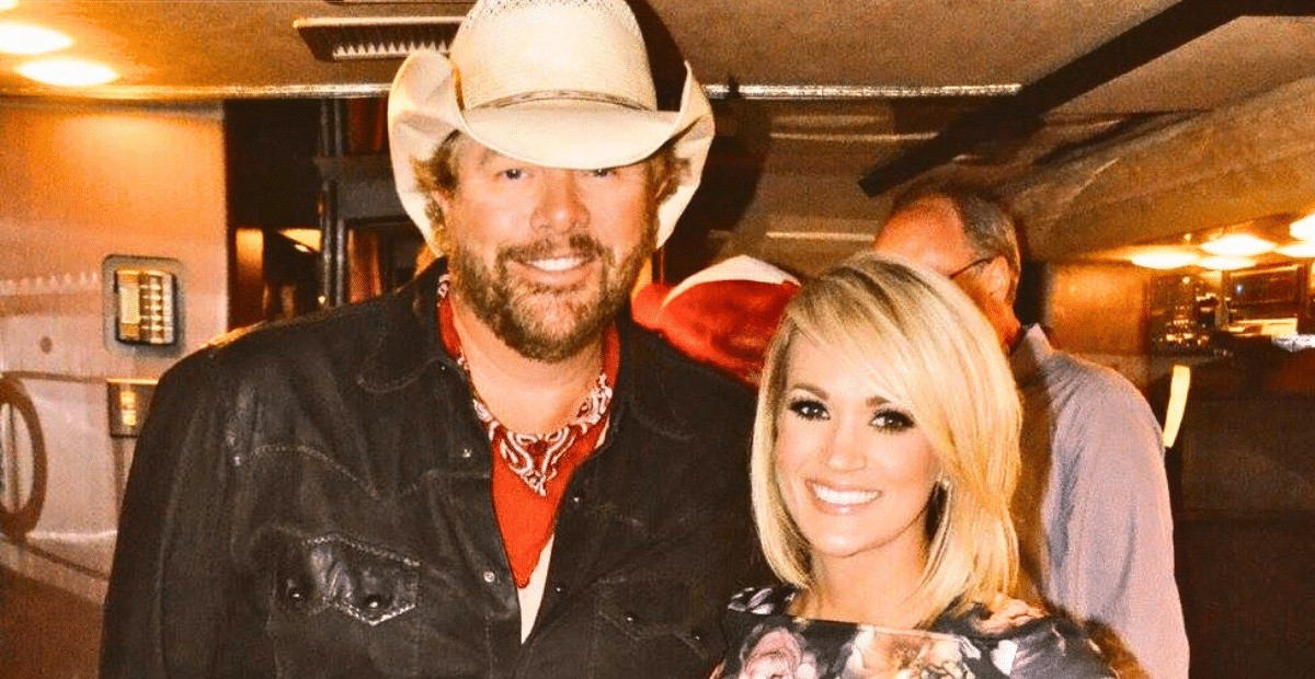 Carrie Underwood Pays A Moving Tribute to Toby Keith