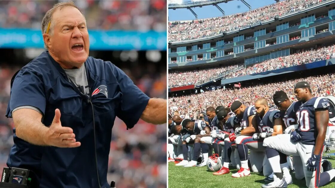 Coach Belichick Selects the Team Captain for the Anthem Kneeling: “You’re Not an Activist”