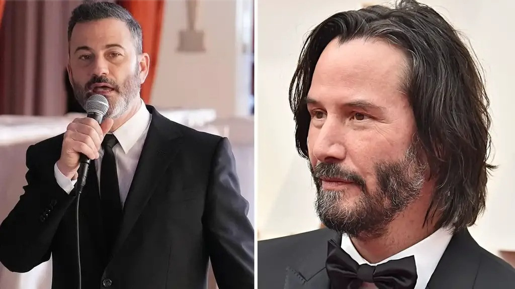96th Academy Awards host Keanu Reeves will host; Jimmy Kimmel will be permanently barred for being woke