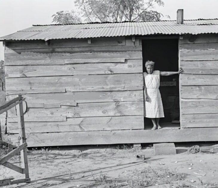 Shack owned by a strawberry farmer in Hammond, Louisiana.1935 in Louisiana