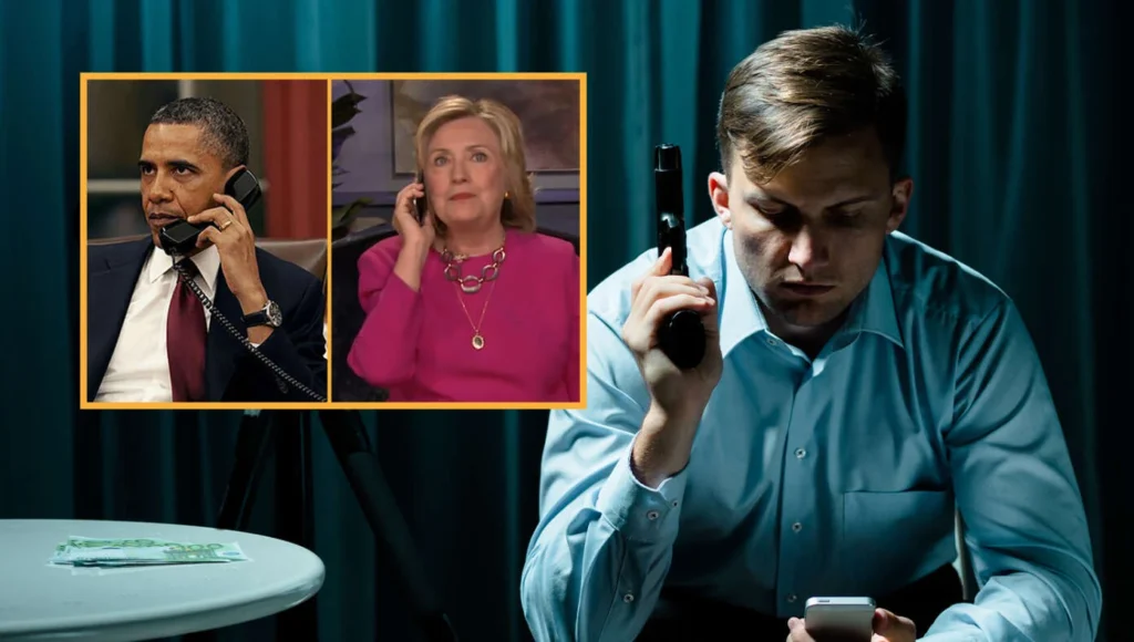 Barack Obama and Hillary Clinton in an awkward hitman mix-up, hiring the same assassin, per shocking U.S. reports.