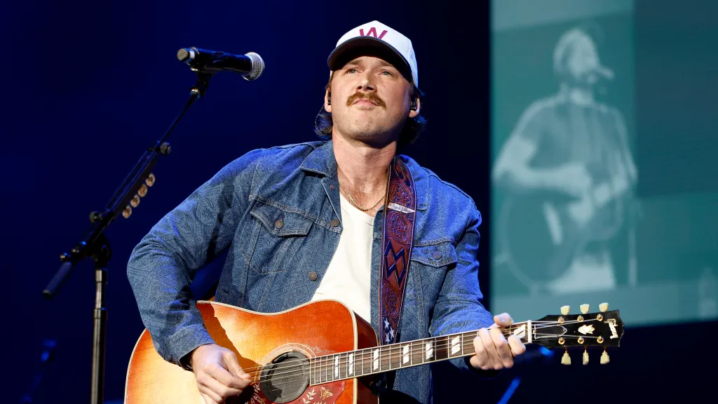 Morgan Wallen boycotting Grammys over desegregation, per satirical Sneedville, TN music industry news.