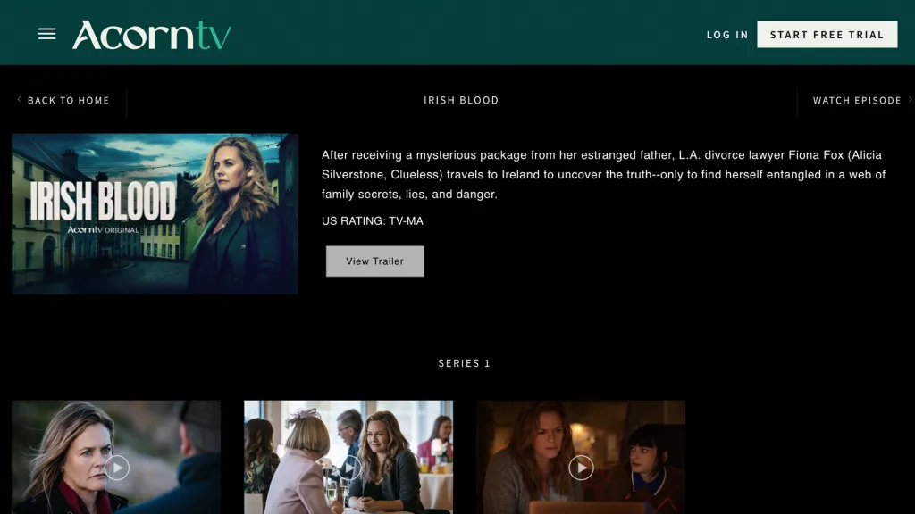 Irish Blood with Alicia Silverstone debuts on Acorn TV, per satirical August 2025 entertainment news.